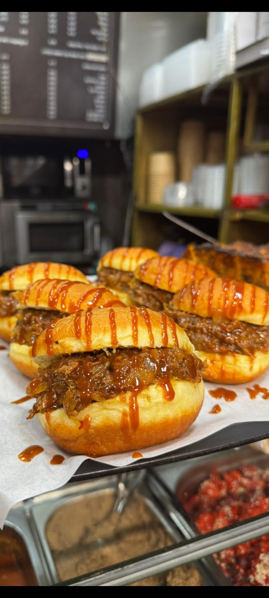 Pulled Beef Doughnuts